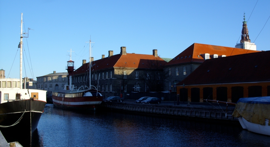 Denmark Copenhagen Winter View