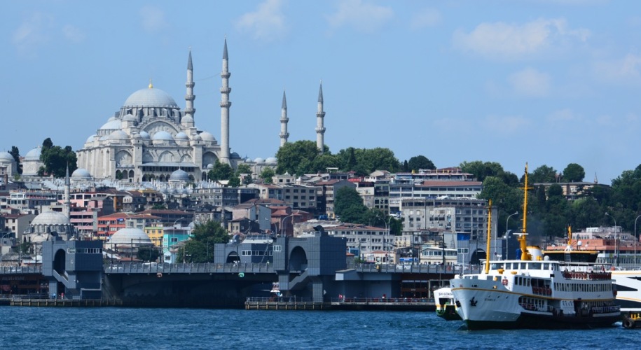 Turkey Istanbul Bosphoros Mosque